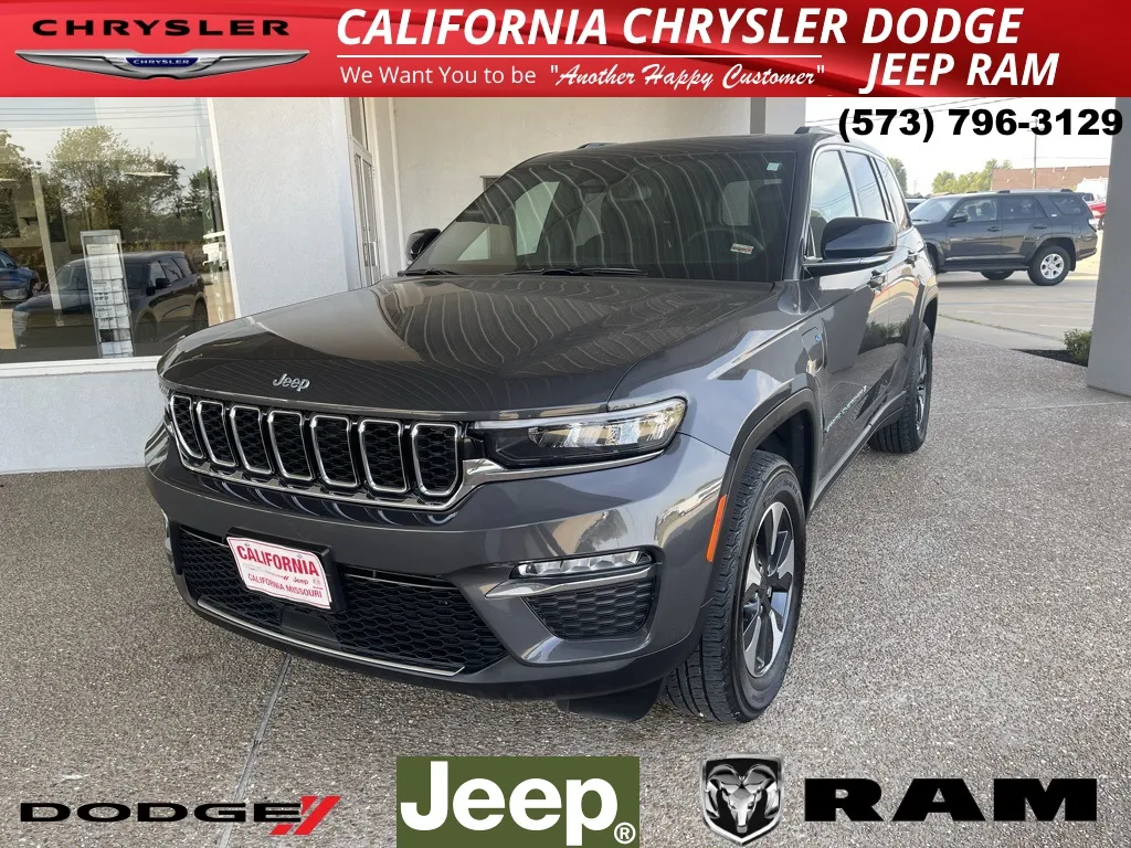 Gray 2024 Jeep Grand Cherokee 4xe for sale in California, MO