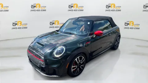 Black 2022 MINI Convertible John Cooper Works Convertible 2D for sale in Ellicott City, MD