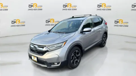 Silver 2018 Honda CR-V Touring Sport Utility 4D for sale in Ellicott City, MD