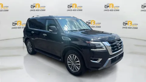 Another view of 2021 Nissan Armada SL Sport Utility 4D for sale in Ellicott City, MD at Bumble Auto - Ellicott City