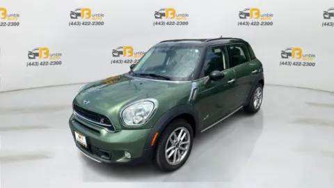 Green 2015 MINI Countryman Cooper S ALL4 Hatchback 4D for sale in Ellicott City, MD