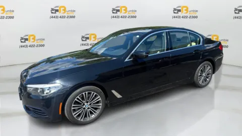 Black 2020 BMW 5 Series 530i Sedan 4D for sale in Ellicott City, MD
