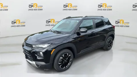 Black 2021 Chevrolet Trailblazer LT Sport Utility 4D for sale in Ellicott City, MD