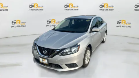 Silver 2019 Nissan Sentra SV Sedan 4D for sale in Ellicott City, MD