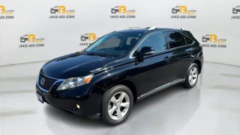 Yellow 2011 Lexus RX 350 Sport Utility 4D for sale in Ellicott City, MD