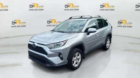 Silver 2020 Toyota RAV4 Hybrid XLE Sport Utility 4D for sale in Ellicott City, MD