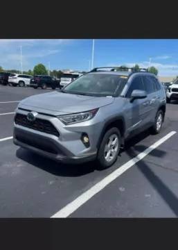 Silver 2020 Toyota RAV4 Hybrid XLE Sport Utility 4D for sale in Ellicott City, MD