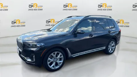 Black 2022 BMW X7 xDrive40i Sport Utility 4D for sale in Ellicott City, MD