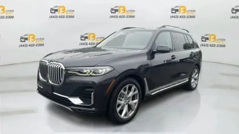 Black 2022 BMW X7 xDrive40i Sport Utility 4D for sale in Ellicott City, MD