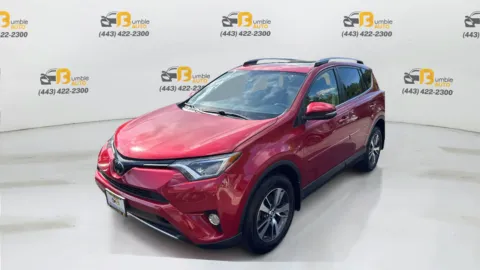 Red 2017 Toyota RAV4 XLE Sport Utility 4D for sale in Ellicott City, MD
