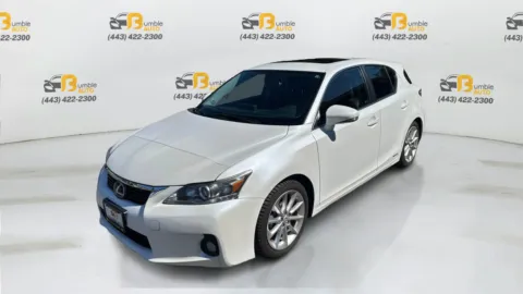 Yellow 2011 Lexus CT 200h Hatchback 4D for sale in Ellicott City, MD