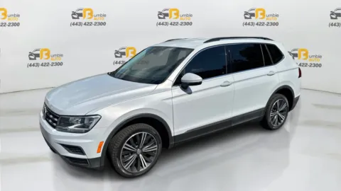 White 2018 Volkswagen Tiguan 2.0T SE Sport Utility 4D for sale in Ellicott City, MD