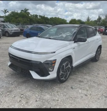White 2024 Hyundai Kona N Line Sport Utility 4D for sale in Ellicott City, MD