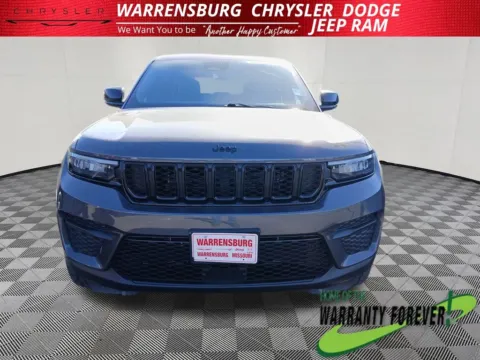 Photos of 2023 Jeep Grand Cherokee Altitude X for sale in Warrensburg, MO at Warrensburg Chrysler Dodge Jeep Ram Fiat