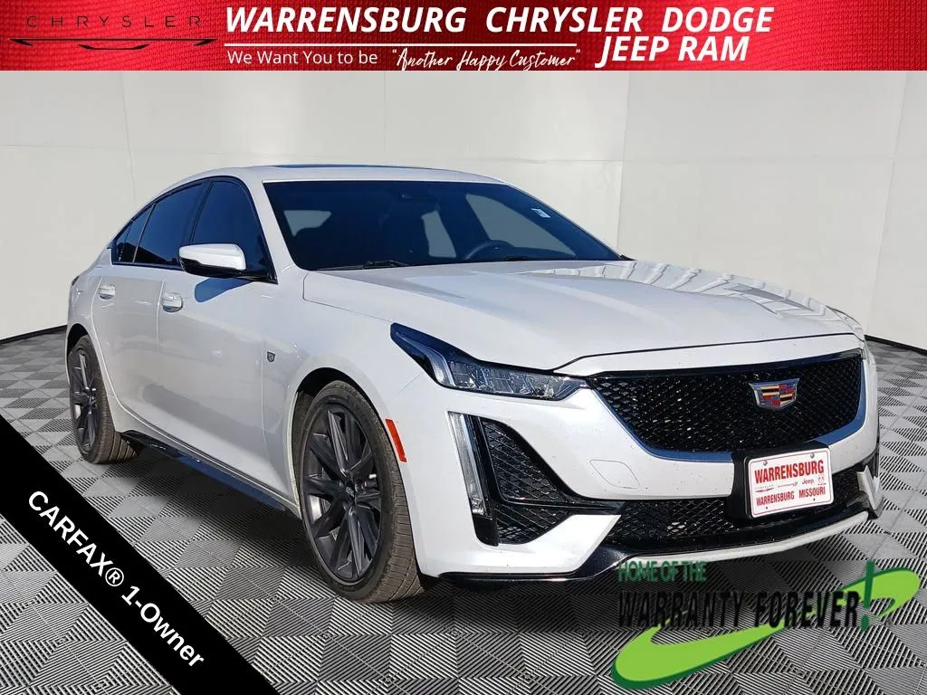 White 2021 Cadillac CT5 Sport for sale in Warrensburg, MO