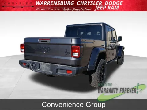 Photos of 2021 Jeep Gladiator Willys for sale in Warrensburg, MO at Warrensburg Chrysler Dodge Jeep Ram Fiat