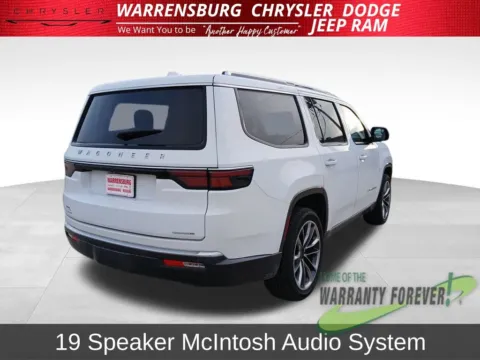Photos of 2022 Jeep Wagoneer Series III for sale in Warrensburg, MO at Warrensburg Chrysler Dodge Jeep Ram Fiat