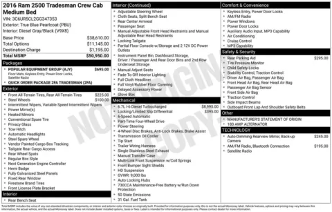 Blue 2016 Ram 2500 Tradesman for sale in Warrensburg, MO