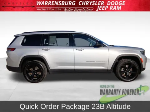 Photos of 2023 Jeep Grand Cherokee L Altitude for sale in Warrensburg, MO at Warrensburg Chrysler Dodge Jeep Ram Fiat