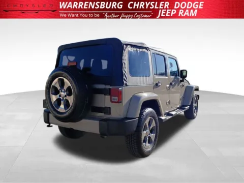 Another view of 2018 Jeep Wrangler JK Unlimited Sahara for sale in Warrensburg, MO at Warrensburg Chrysler Dodge Jeep Ram Fiat