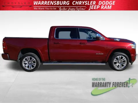 Photos of 2023 Ram 1500 Laramie Longhorn for sale in Warrensburg, MO at Warrensburg Chrysler Dodge Jeep Ram Fiat