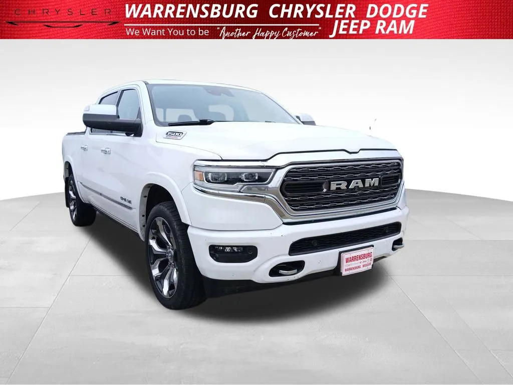 White 2022 Ram 1500 Limited for sale in Warrensburg, MO