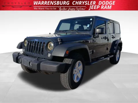 More photos of 2017 Jeep Wrangler Unlimited Sport at Warrensburg Chrysler Dodge Jeep Ram Fiat, MO