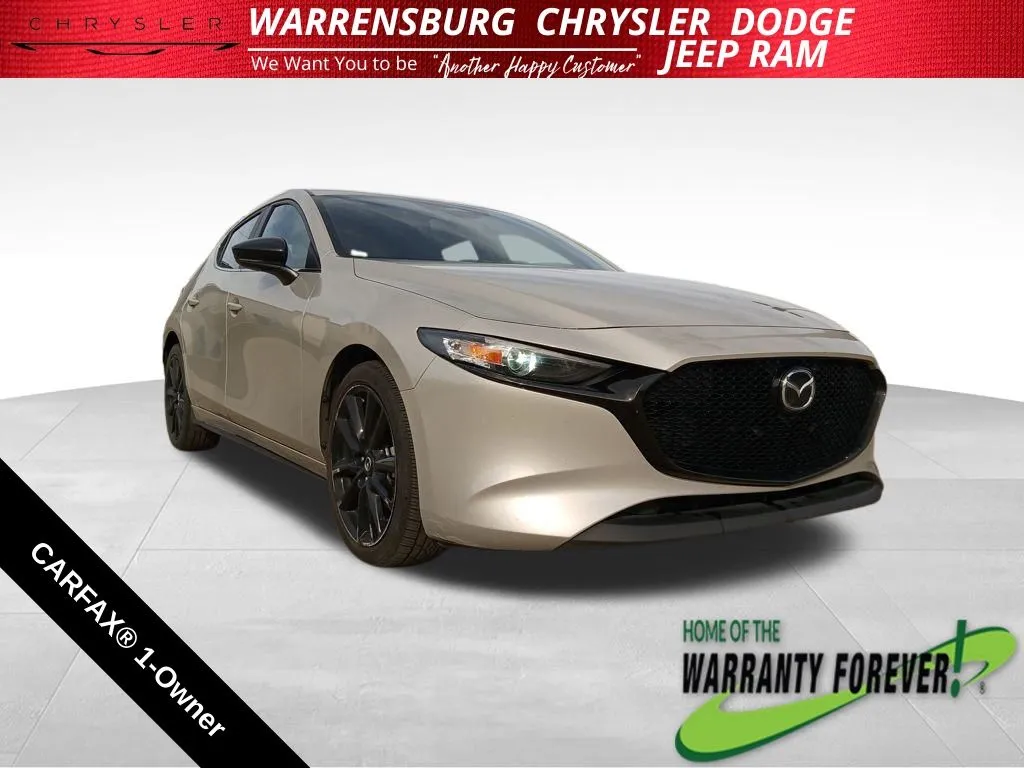 White 2024 Mazda Mazda3 2.5 S Select Sport for sale in Warrensburg, MO