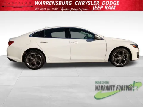 Photos of 2024 Chevrolet Malibu LT for sale in Warrensburg, MO at Warrensburg Chrysler Dodge Jeep Ram Fiat
