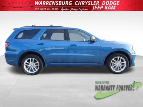 Photos of 2024 Dodge Durango GT Plus for sale in Warrensburg, MO at Warrensburg Chrysler Dodge Jeep Ram Fiat