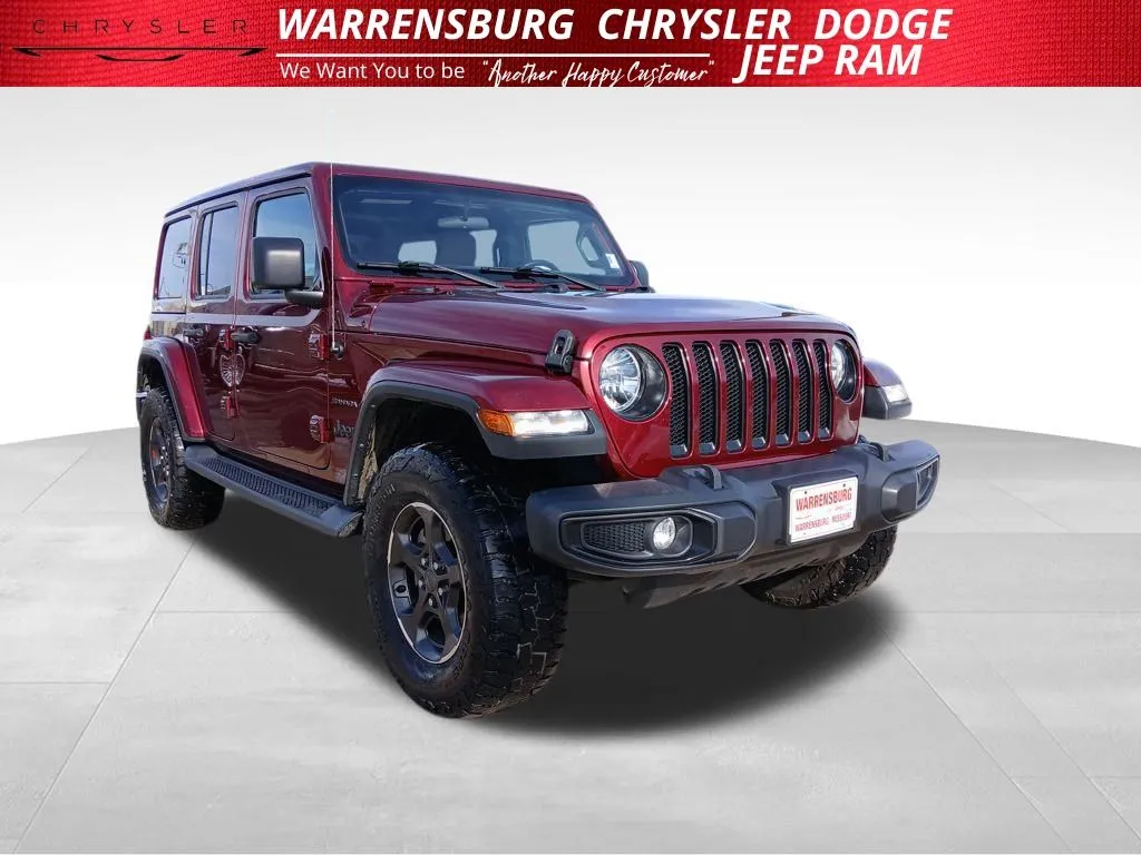 Unknown 2021 Jeep Wrangler Unlimited Sahara for sale in Warrensburg, MO