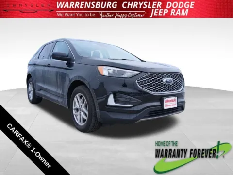 Black 2023 Ford Edge SEL for sale in Warrensburg, MO