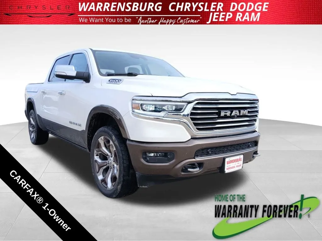 White 2020 Ram 1500 Laramie Longhorn for sale in Warrensburg, MO