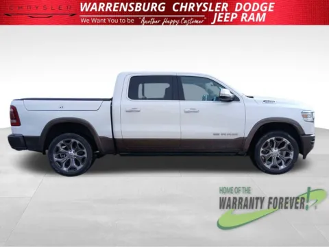 Photos of 2020 Ram 1500 Laramie Longhorn for sale in Warrensburg, MO at Warrensburg Chrysler Dodge Jeep Ram Fiat