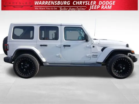 Photos of 2020 Jeep Wrangler Unlimited Sahara for sale in Warrensburg, MO at Warrensburg Chrysler Dodge Jeep Ram Fiat