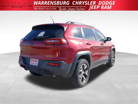 Another view of 2015 Jeep Cherokee Trailhawk for sale in Warrensburg, MO at Warrensburg Chrysler Dodge Jeep Ram Fiat