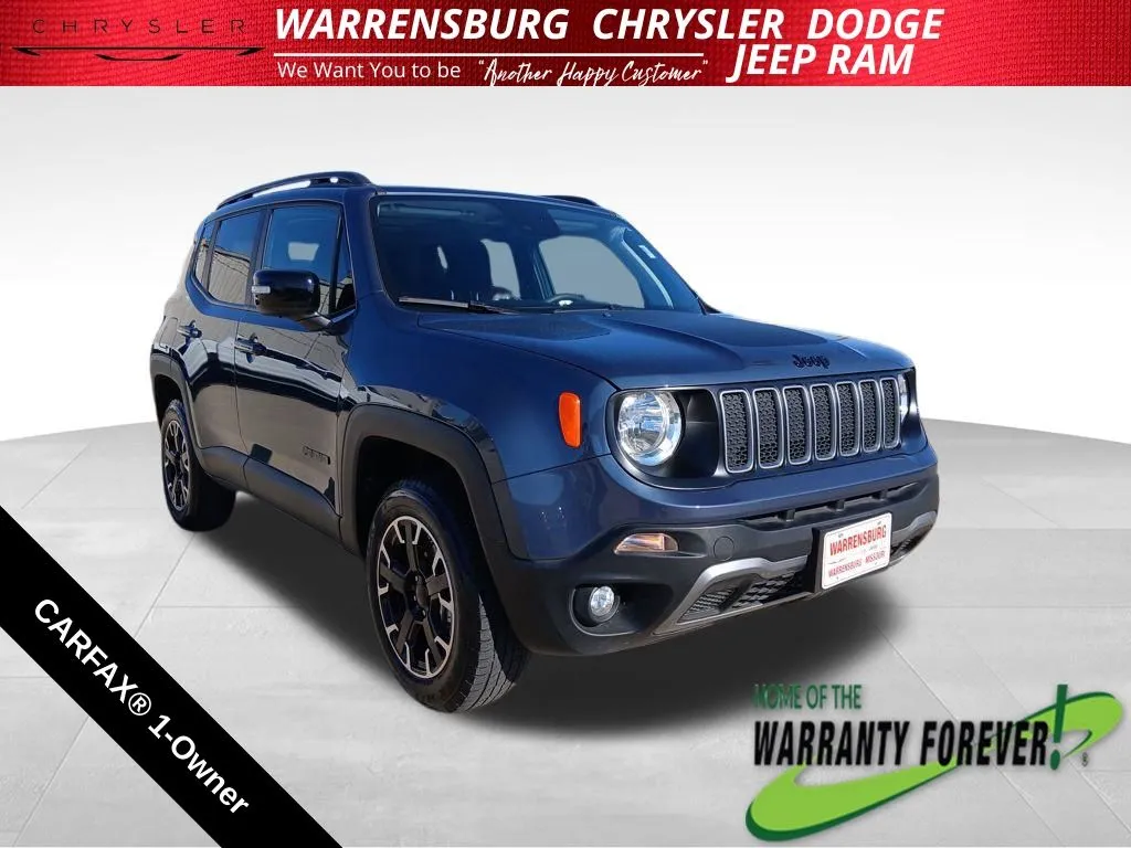 Blue 2023 Jeep Renegade Latitude for sale in Warrensburg, MO