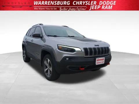 Silver 2019 Jeep Cherokee Trailhawk for sale in Warrensburg, MO