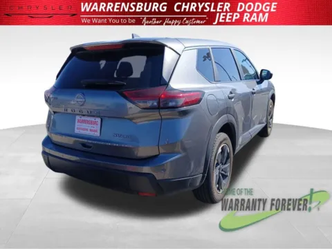 Photos of 2024 Nissan Rogue SV for sale in Warrensburg, MO at Warrensburg Chrysler Dodge Jeep Ram Fiat