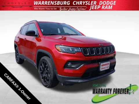 Red 2025 Jeep Compass Latitude for sale in Warrensburg, MO