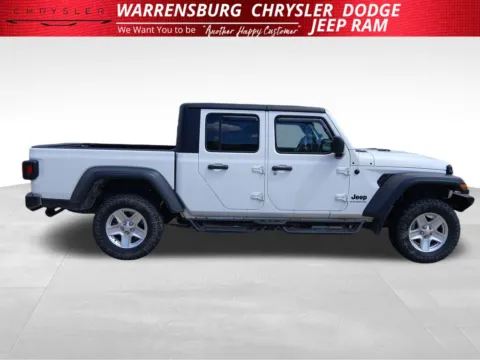 Photos of 2023 Jeep Gladiator Sport S for sale in Warrensburg, MO at Warrensburg Chrysler Dodge Jeep Ram Fiat