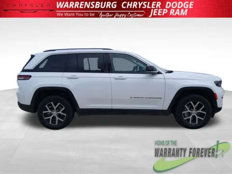 Photos of 2024 Jeep Grand Cherokee Limited for sale in Warrensburg, MO at Warrensburg Chrysler Dodge Jeep Ram Fiat