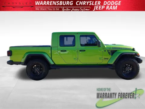 Photos of 2025 Jeep Gladiator High Tide for sale in Warrensburg, MO at Warrensburg Chrysler Dodge Jeep Ram Fiat
