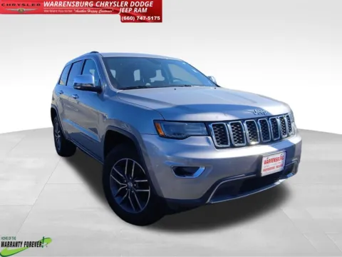 Silver 2017 Jeep Grand Cherokee Limited for sale in Warrensburg, MO