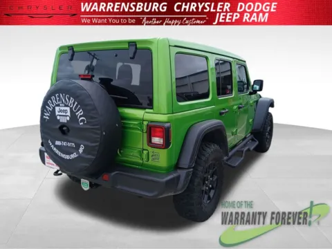Photos of 2026 Jeep Wrangler Willys for sale in Warrensburg, MO at Warrensburg Chrysler Dodge Jeep Ram Fiat