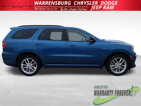 Photos of 2025 Dodge Durango R/T Plus for sale in Warrensburg, MO at Warrensburg Chrysler Dodge Jeep Ram Fiat