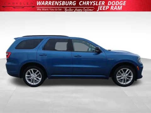 Photos of 2025 Dodge Durango R/T Plus for sale in Warrensburg, MO at Warrensburg Chrysler Dodge Jeep Ram Fiat