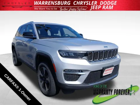 Silver 2024 Jeep Grand Cherokee 4xe for sale in Warrensburg, MO