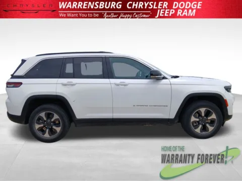 Photos of 2024 Jeep Grand Cherokee 4xe for sale in Warrensburg, MO at Warrensburg Chrysler Dodge Jeep Ram Fiat