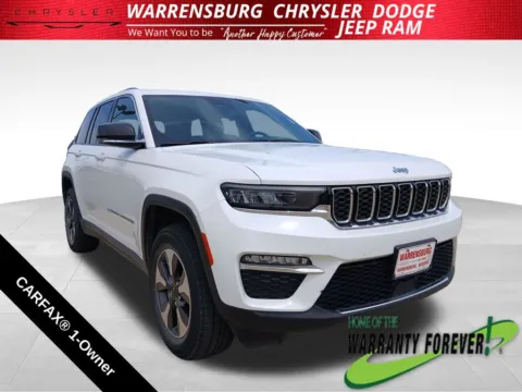 White 2024 Jeep Grand Cherokee 4xe for sale in Warrensburg, MO